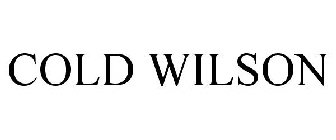 COLD WILSON