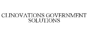 CLINOVATIONS GOVERNMENT SOLUTIONS