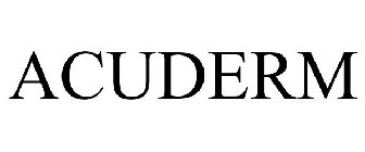 ACUDERM