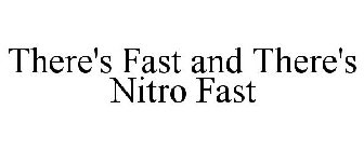 THERE'S FAST AND THERE'S NITRO FAST