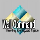 WALL COMMAND HEAVY DUTY STEEL PEGBOARD ORGANIZER