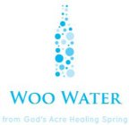 WOO WATER FROM GOD'S ACRE HEALING SPRING