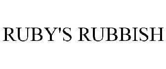 RUBY'S RUBBISH
