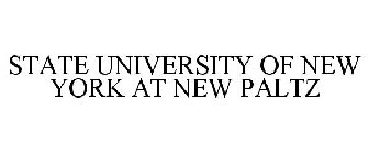 STATE UNIVERSITY OF NEW YORK AT NEW PALTZ