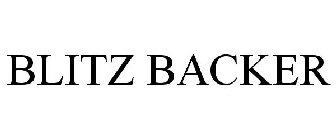 BLITZ BACKER