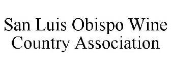SAN LUIS OBISPO WINE COUNTRY ASSOCIATION