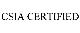 CSIA CERTIFIED