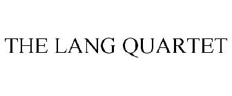 THE LANG QUARTET