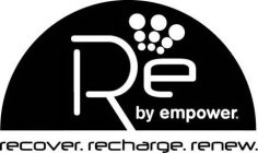 RE BY EMPOWER RECOVER. RECHARGE. RENEW.