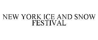 NEW YORK ICE AND SNOW FESTIVAL