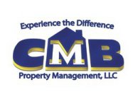 EXPERIENCE THE DIFFERENCE CMB PROPERTY MANAGEMENT, LLC