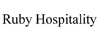 RUBY HOSPITALITY