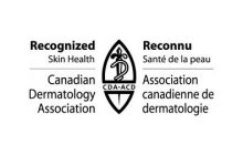 RECOGNIZED SKIN HEALTH CANADIAN DERMATOLOGY ASSOCIATION CDA ACD RECONNU SANTÉ DE LA PEAU ASSOCIATION CANADIENNE DE DERMATOLOGIE
