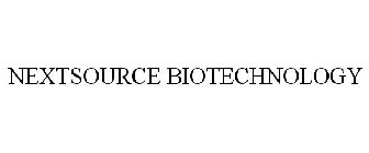 NEXTSOURCE BIOTECHNOLOGY