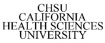 CHSU CALIFORNIA HEALTH SCIENCES UNIVERSITY