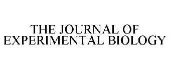 THE JOURNAL OF EXPERIMENTAL BIOLOGY