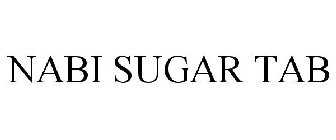 NABI SUGAR TAB