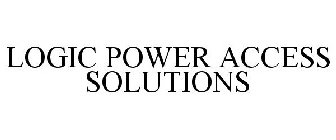 LOGIC POWER ACCESS SOLUTIONS