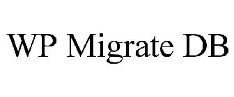WP MIGRATE DB