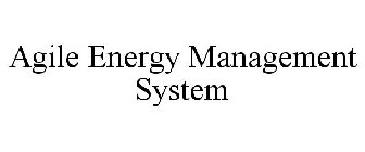 AGILE ENERGY MANAGEMENT SYSTEM
