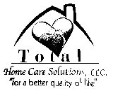 TOTAL HOME CARE SOLUTIONS, LLC. 