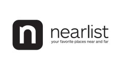 N NEARLIST YOUR FAVORITE PLACES NEAR AND FAR