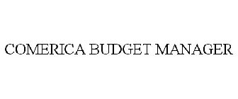 COMERICA BUDGET MANAGER