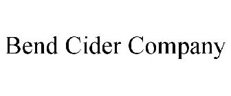 BEND CIDER COMPANY