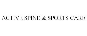 ACTIVE SPINE & SPORTS CARE
