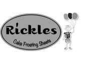 RICKLES CAKE FROSTING SHEETS