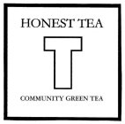 HONEST TEA T COMMUNITY GREEN TEA