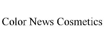 COLOR NEWS COSMETICS