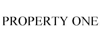 PROPERTY ONE