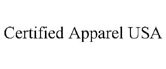 CERTIFIED APPAREL USA