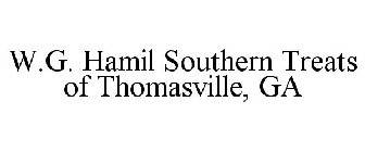 W.G. HAMIL SOUTHERN TREATS OF THOMASVILLE, GA