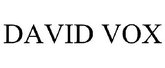 DAVID VOX