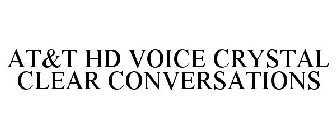 AT&T HD VOICE CRYSTAL CLEAR CONVERSATIONS