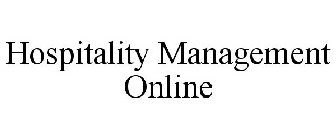 HOSPITALITY MANAGEMENT ONLINE