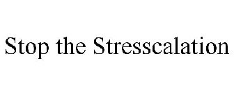 STOP THE STRESSCALATION