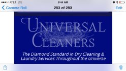 UNIVERSAL CLEANERS
