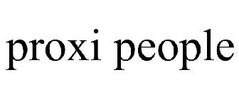 PROXI PEOPLE