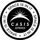 SPACE IS IN IT, CASIS APPROVED