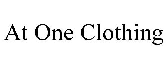 AT ONE CLOTHING