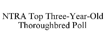 NTRA TOP THREE-YEAR-OLD THOROUGHBRED POLL