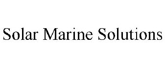 SOLAR MARINE SOLUTIONS