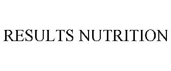 RESULTS NUTRITION