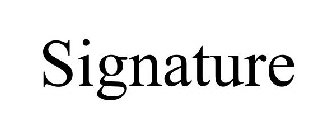 SIGNATURE