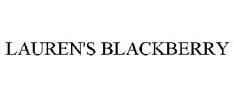 LAUREN'S BLACKBERRY