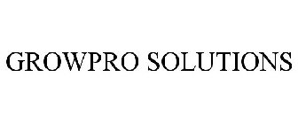 GROWPRO SOLUTIONS