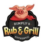 -DIMPLY'S- RUB & GRILL AUTHENTIC